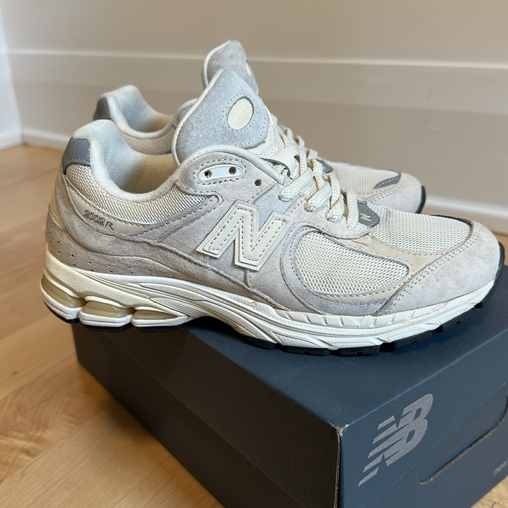 New Balance 2002R Suede and Mesh Sneakers